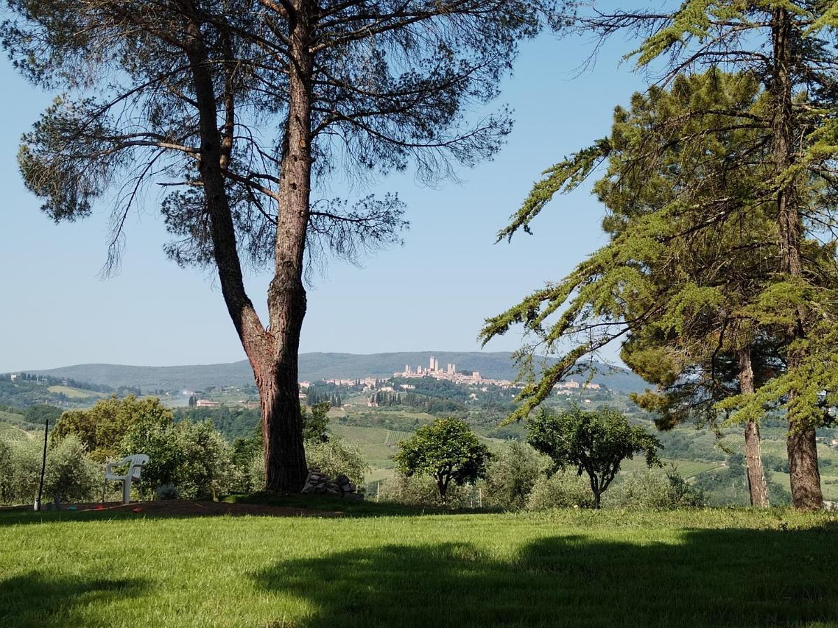 Agriturismo Poggio Rotondo Сан-Джиміньяно Екстер'єр фото