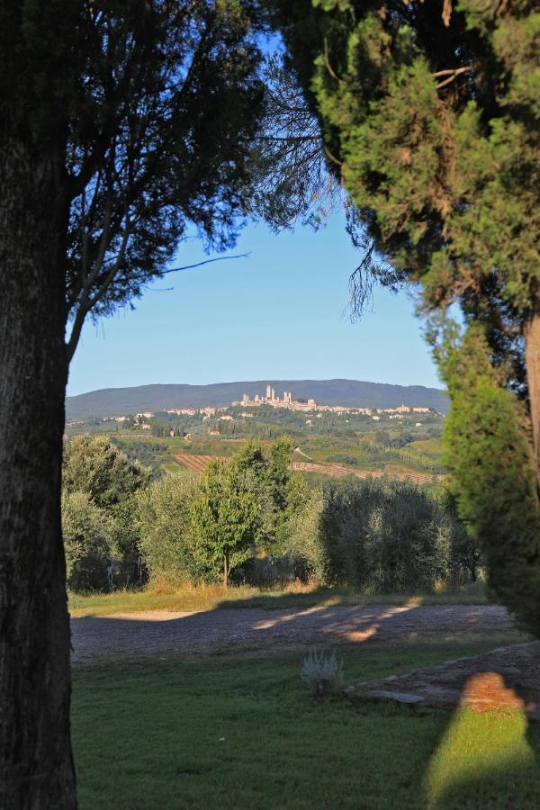 Agriturismo Poggio Rotondo Сан-Джиміньяно Екстер'єр фото